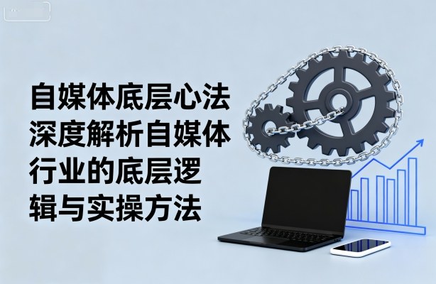 自媒体底层心法，深度解析自媒体行业的底层逻辑与实操方法-我爱发帖