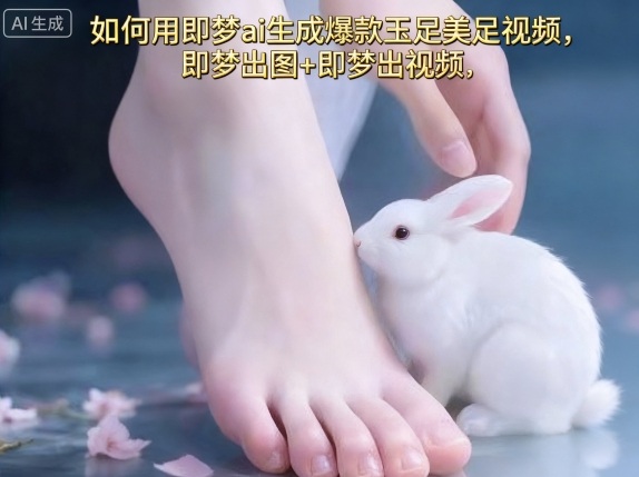 如何用即梦ai生成爆款玉足美足视频，即梦出图+即梦出视频，快速涨粉-我爱发帖