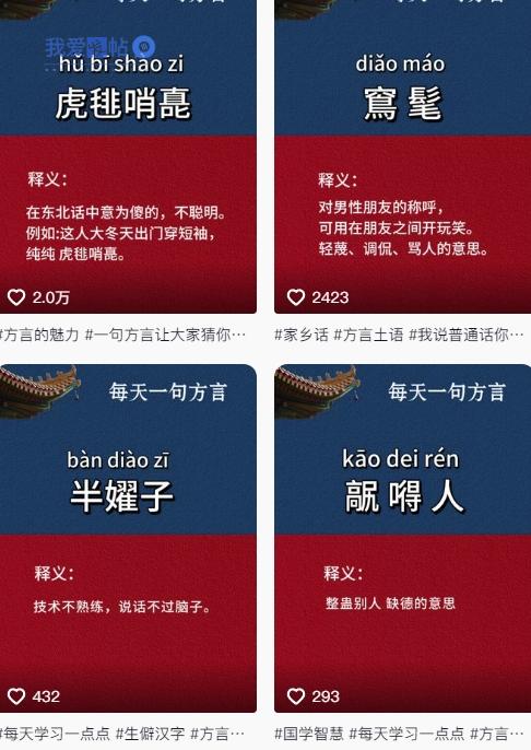 抖音最新涨粉玩法，图文方言暴力涨粉实操，126作品涨粉11W