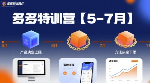 多多特训营【5-7月】产品决定上限，方法决定下限，各种玩法技巧落地实操-我爱发帖