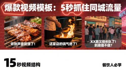 白泽老师·餐饮实体店短视频爆店-我爱发帖
