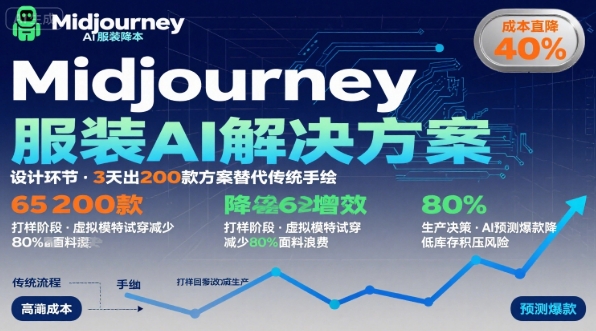 AI在服装领域的运用，使用midjourney做服装辅助企业降低成本-我爱发帖