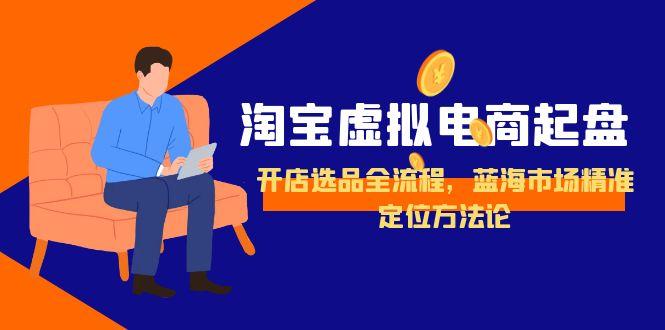 淘宝虚拟电商起盘，开店选品全流程，蓝海市场精准定位方法论-我爱发帖