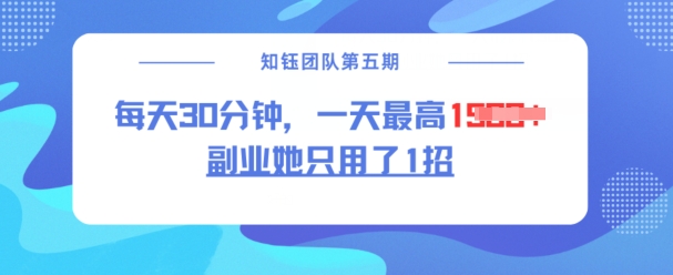 副业她只用了1招，每天30分钟，无脑二创，一天最高1.5k-我爱发帖
