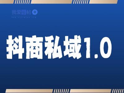 抖商服务私域1.0，抖音引流获客详细教学-我爱发帖