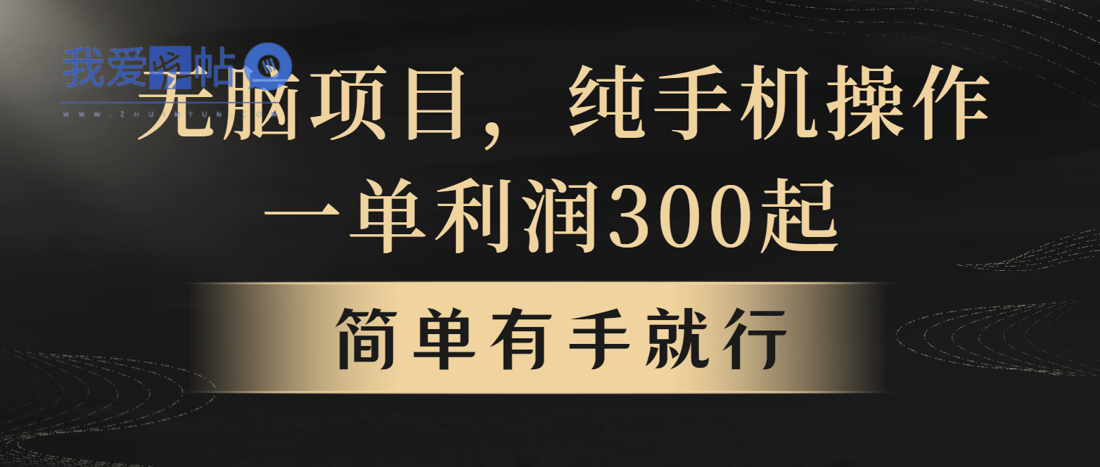 全网首发，翻身项目，年前最赚钱项目之一。收益翻倍！-我爱发帖
