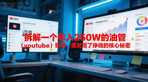 付费文章：拆解一个年入250W的油管(youtube)账号，我发现了挣钱的核心秘密-我爱发帖
