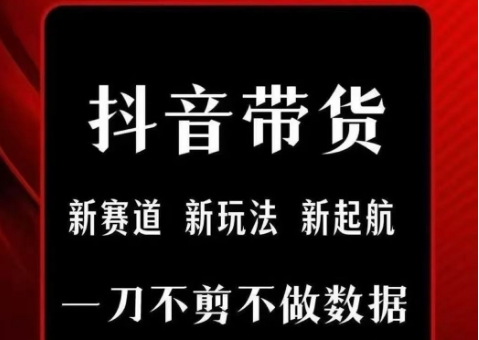 抖音短视频一刀不剪带货，不剪辑，不直播，每天发个视频，等着出单获取带货佣金-我爱发帖