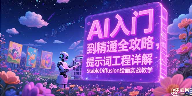 AI入门到精通全攻略，提示词工程详解，StableDiffusion绘画实战教学-我爱发帖