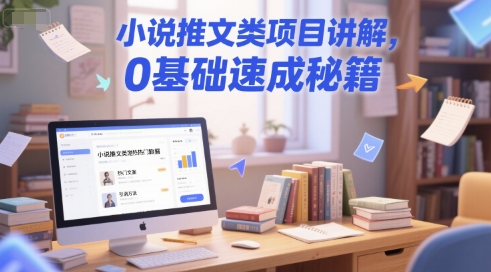 小说推文类项目讲解，0 基础速成秘籍-我爱发帖