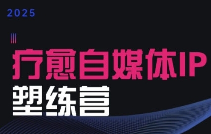 2025治愈自媒体IP训练营，专为疗愈领域从业者打造-我爱发帖