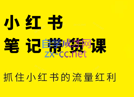 张宾·小红书笔记带货课(更新6月)-我爱发帖