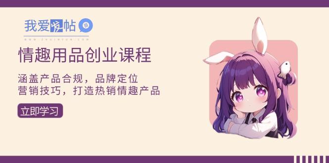 情趣用品创业课程：涵盖产品合规，品牌定位，营销技巧，打造热销情趣产品-我爱发帖