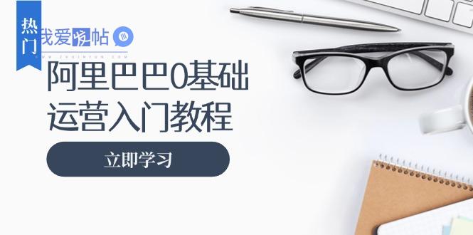 阿里巴巴运营零基础入门教程：涵盖开店、运营、推广，快速成为电商高手-我爱发帖