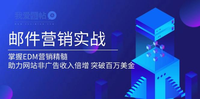 邮件营销实战，掌握EDM营销精髓，助力网站非广告收入倍增，突破百万美金-我爱发帖