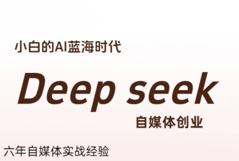 冰冰老师·普通人如何利用Deepseek创业-我爱发帖