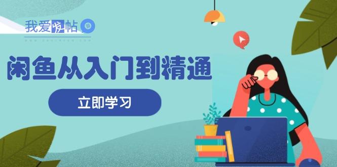 闲鱼从入门到精通：掌握商品发布全流程，每日流量获取技巧，快速高效变现-我爱发帖