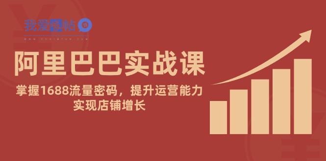 阿里巴巴实战课：掌握1688流量密码，提升运营能力，实现店铺增长-我爱发帖