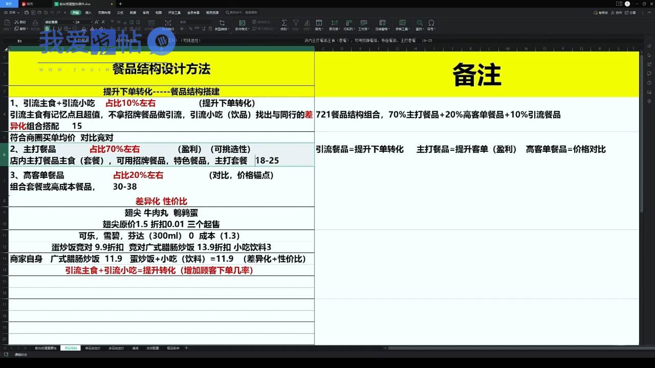 老黄·外卖运营高阶课-我爱发帖